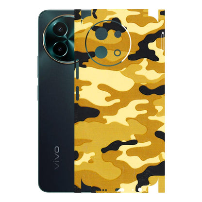 VIVO Y Series Phone Skins (All Models) - Indian Camo - 3D Embossed Finish (L-228) Vivo Y58 5G