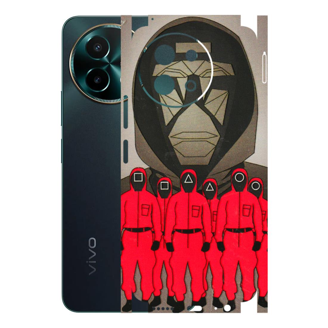 VIVO Y Series Phone Skins (All Models) - Squid Game Hero - 3D Embossed Finish (L-245) Vivo Y58 5G