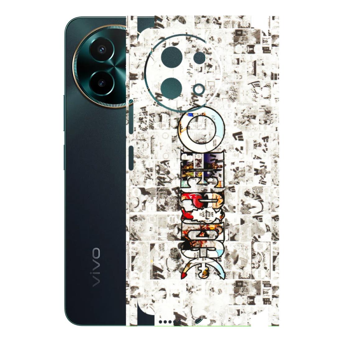VIVO Y Series Phone Skins (All Models) - One Piece Manga - 3D Embossed Finish (L-26) Vivo Y58 5G