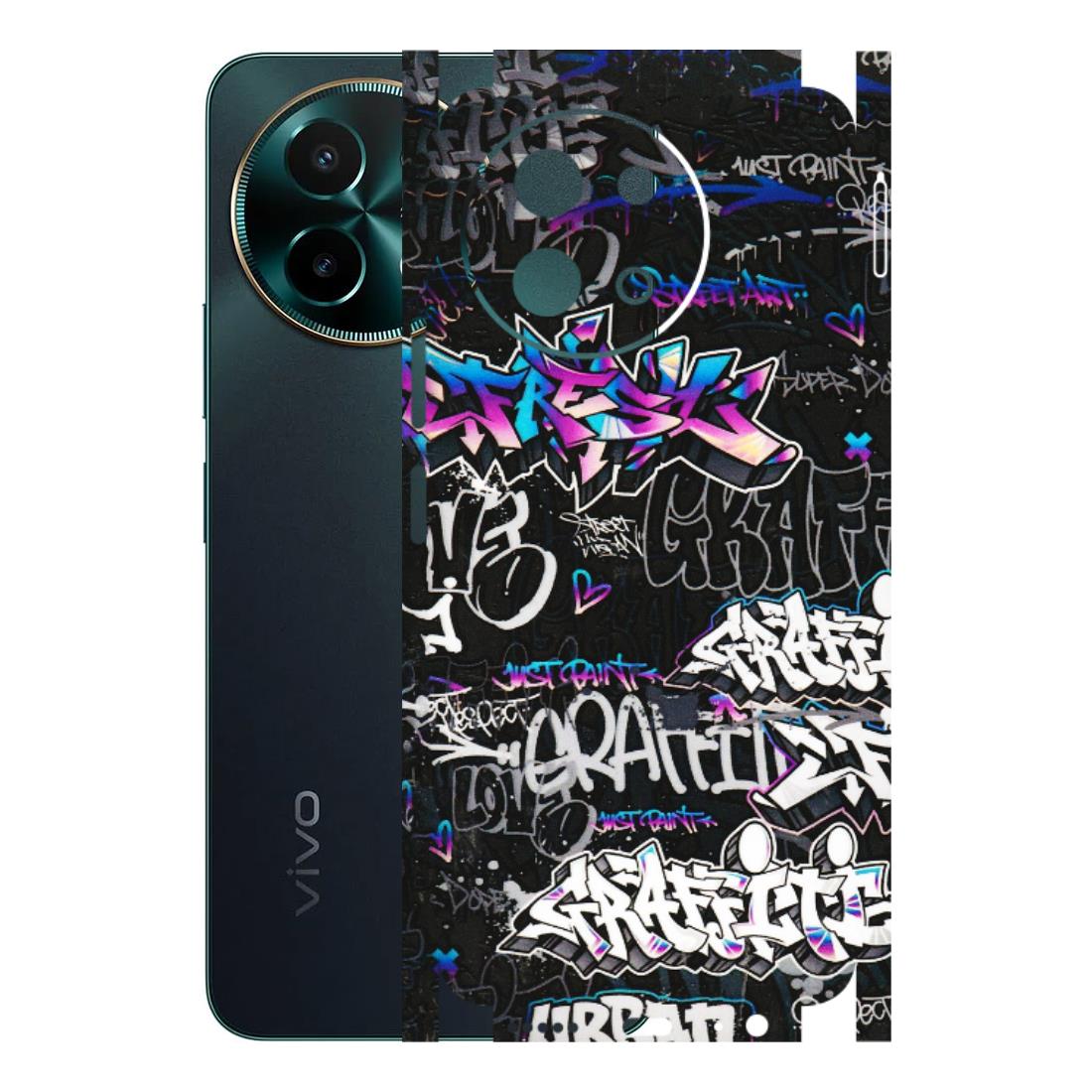 VIVO Y Series Phone Skins (All Models) - Graffiti Killer - 3D Embossed Finish (L-274) Vivo Y58 5G