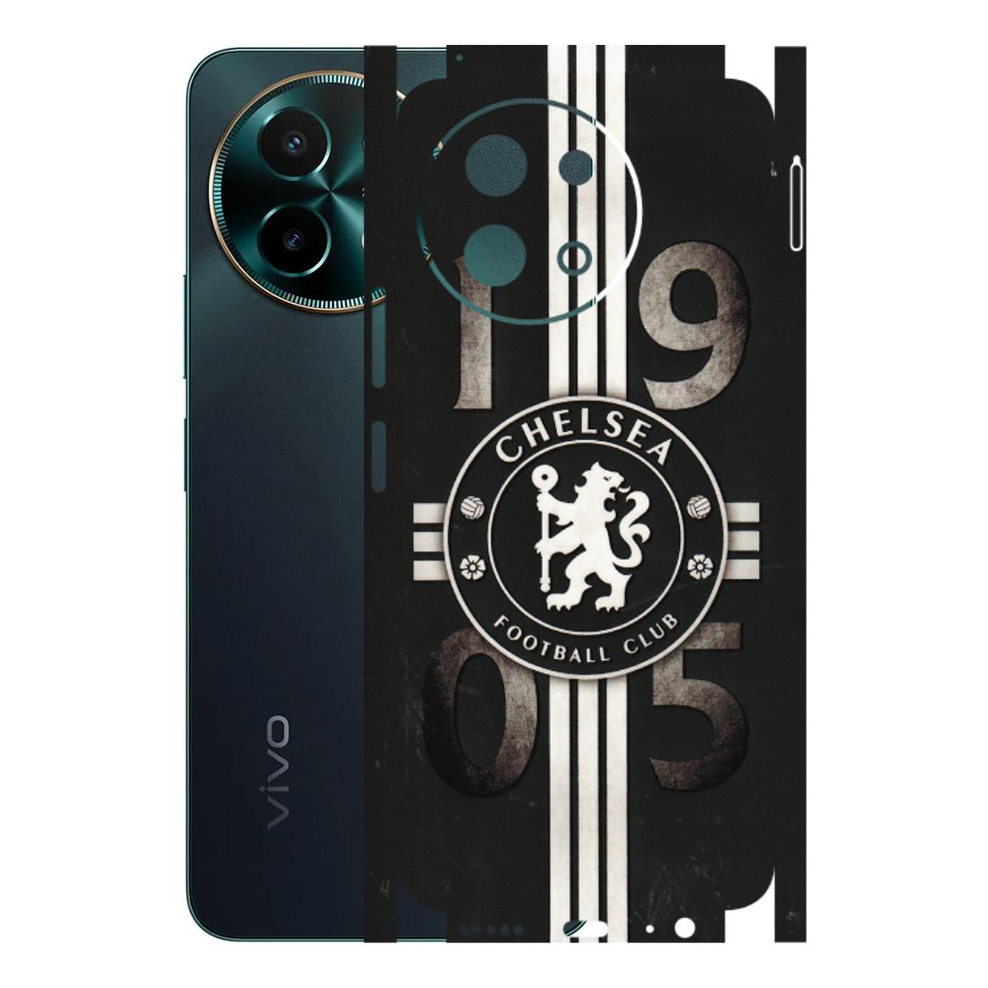 VIVO Y Series Phone Skins (All Models) - Chelsea Fan Club - 3D Embossed Finish (L-36) Vivo Y58 5G