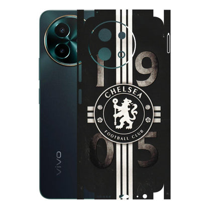 VIVO Y Series Phone Skins (All Models) - Chelsea Fan Club - 3D Embossed Finish (L-36) Vivo Y58 5G