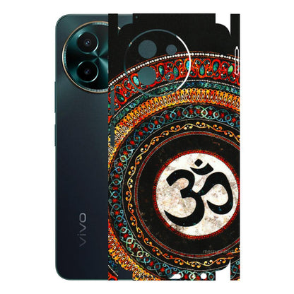 VIVO Y Series Phone Skins (All Models) - Aum Chant Abstract - 3D Embossed Finish (L-42) Vivo Y58 5G