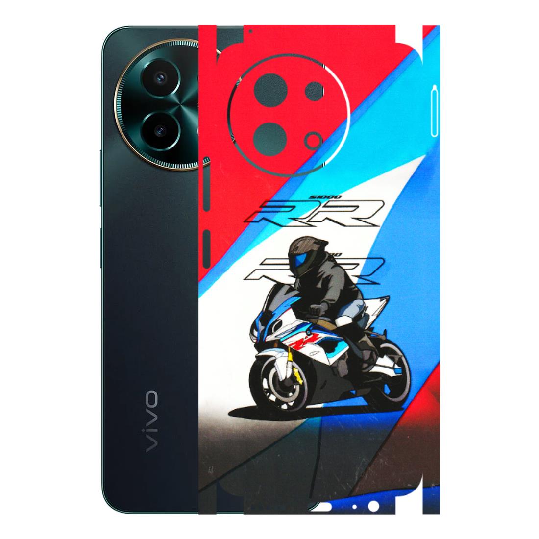 VIVO Y Series Phone Skins (All Models) - Bikers Love - 3D Embossed Finish (L-58) Vivo Y58 5G