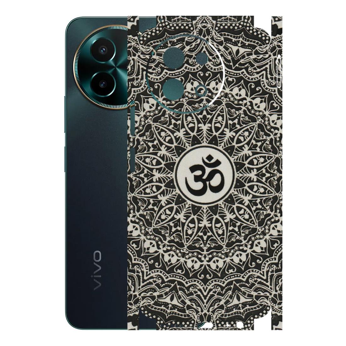 VIVO Y Series Phone Skins (All Models) - Aum Elegant Mandala - 3D Embossed Finish (L-62) Vivo Y58 5G