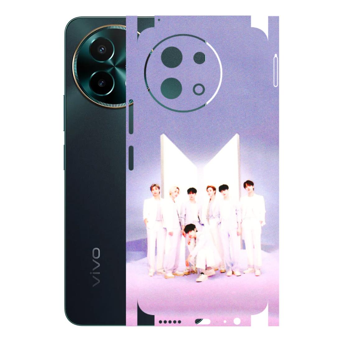 VIVO Y Series Phone Skins (All Models) - BTS - 3D Embossed Finish (L-94) Vivo Y58 5G