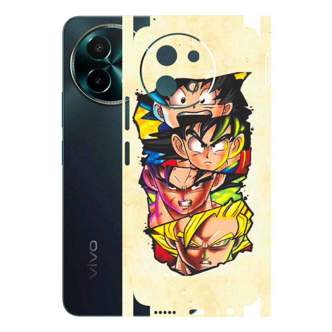VIVO Y Series Phone Skins (All Models) - Angry Multi Anime - Matte Finish (M-113) Vivo Y58 5G