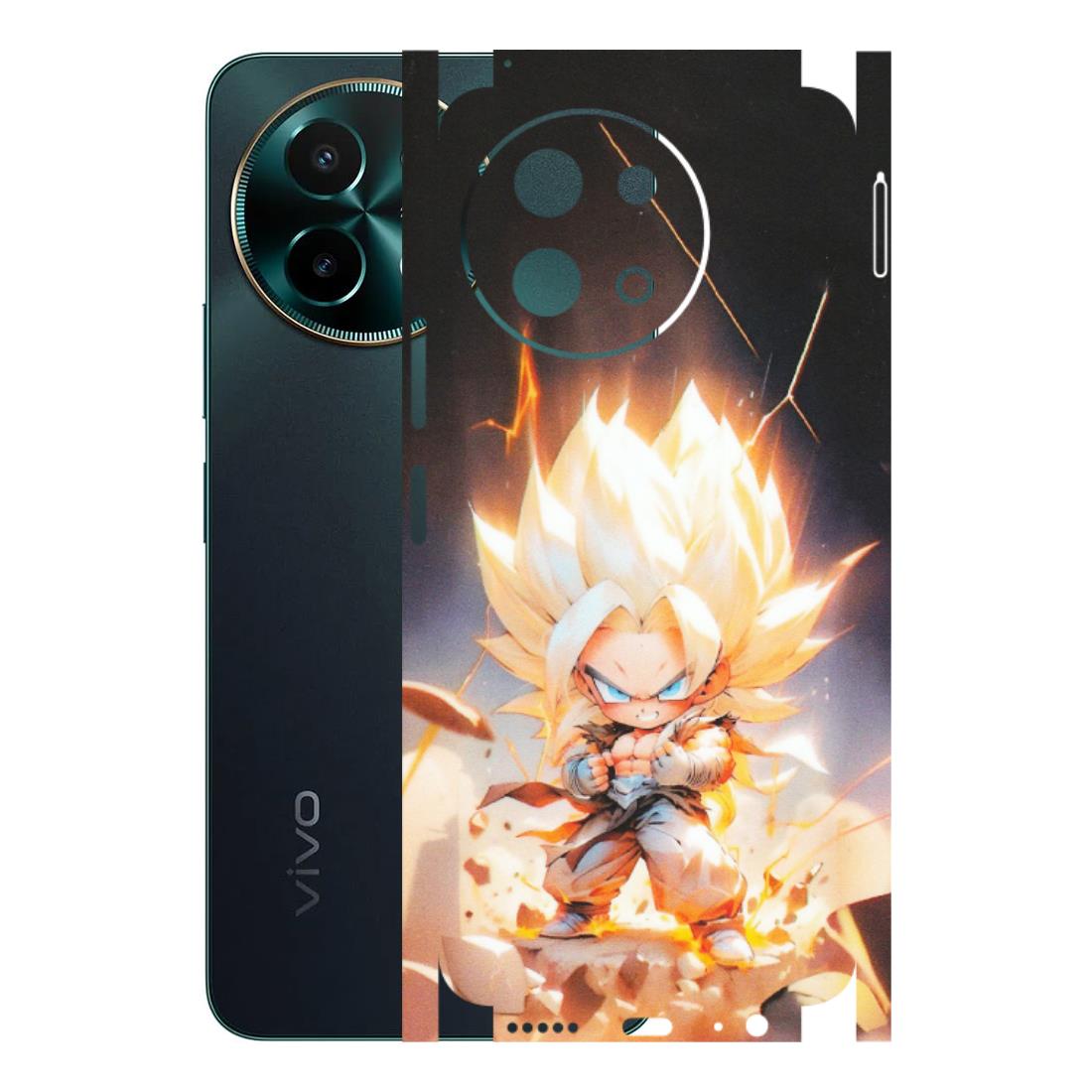 VIVO Y Series Phone Skins (All Models) - Goku Dragon Cute Anime - Matte Finish (M-131) Vivo Y58 5G