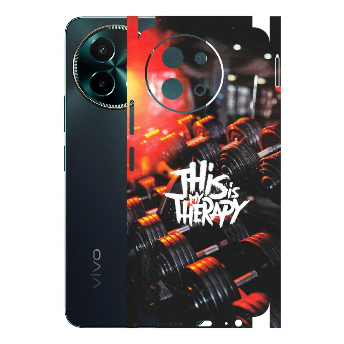 VIVO Y Series Phone Skins (All Models) - GYM Lover Therapy - Matte Finish (M-160) Vivo Y58 5G