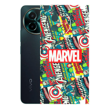 VIVO Y Series Phone Skins (All Models) - Marvel Comic Lover - Matte Finish (M-30) Vivo Y58 5G