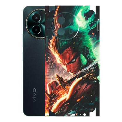 VIVO Y Series Phone Skins (All Models) - Anime Gojo Sword - Matte Finish (M-32) Vivo Y58 5G