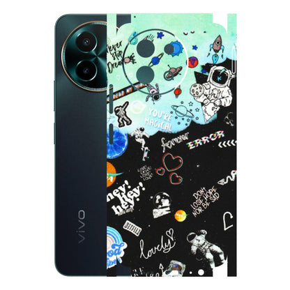 VIVO Y Series Phone Skins (All Models) - Living In A Space Dream - Matte Finish (M-46) Vivo Y58 5G
