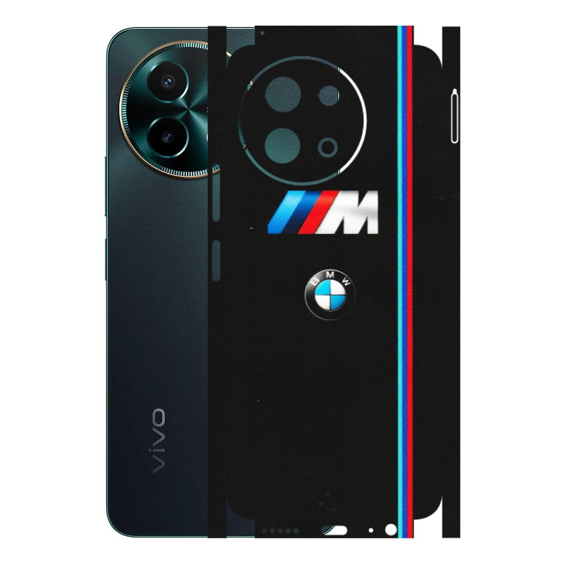 VIVO Y Series Phone Skins (All Models) - Styling With Black BMW - Matte Finish (M-74) Vivo Y58 5G