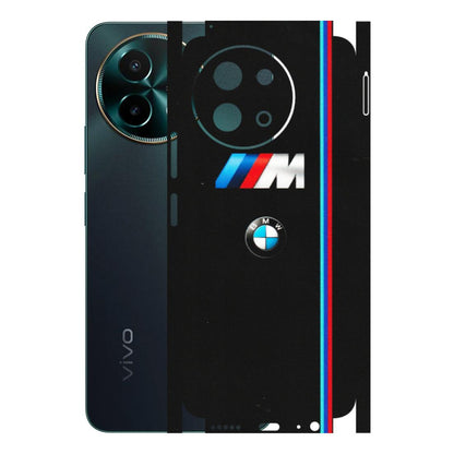VIVO Y Series Phone Skins (All Models) - Styling With Black BMW - Matte Finish (M-74) Vivo Y58 5G