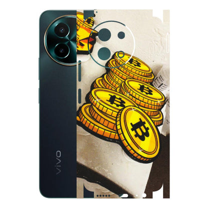 VIVO Y Series Phone Skins (All Models) - Billionaire Bitcoin Collection - Matte Finish (M-92) Vivo Y58 5G