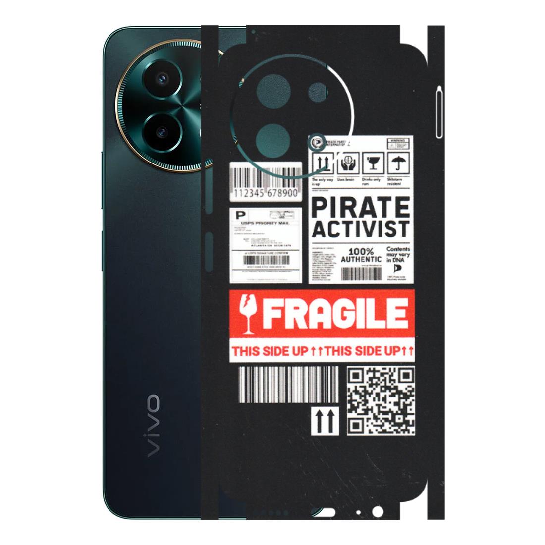 VIVO Y Series Phone Skins (All Models) - Handle With Care - Matte Finish (M-99) Vivo Y58 5G