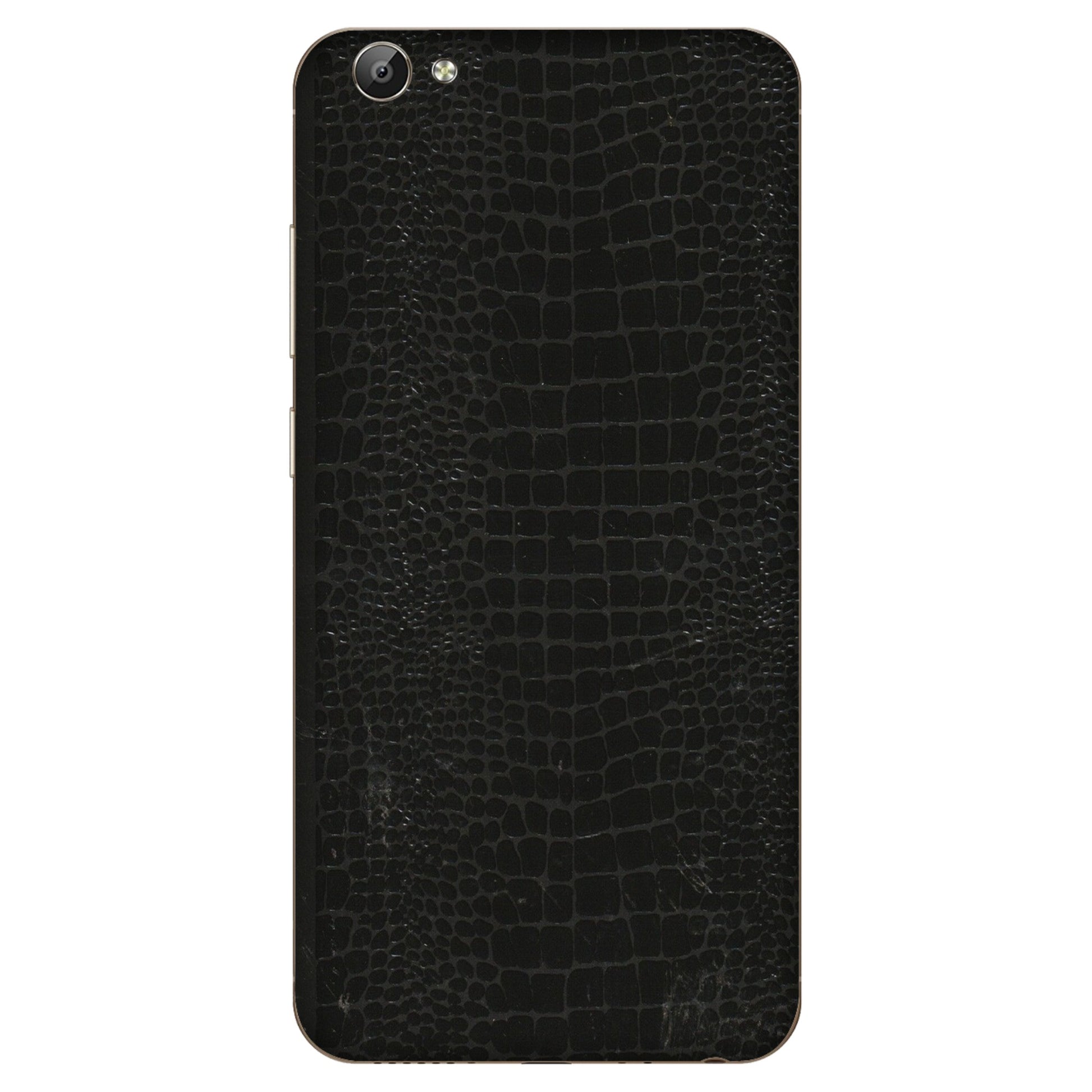 VIVO Y Series Phone Skins (All Models) - Snake Leather Black - 3D Embossed Finish (L-107) Vivo Y66