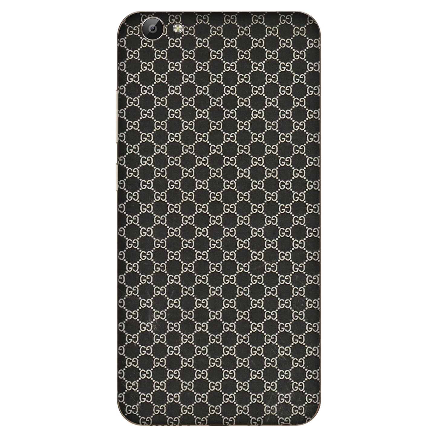 VIVO Y Series Phone Skins (All Models) - Black G Print - 3D Embossed Finish (L-109) Vivo Y66