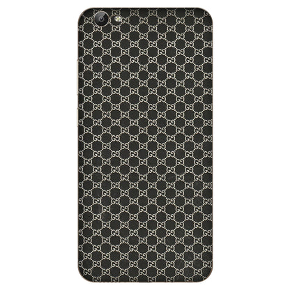 VIVO Y Series Phone Skins (All Models) - Black G Print - 3D Embossed Finish (L-109) Vivo Y66