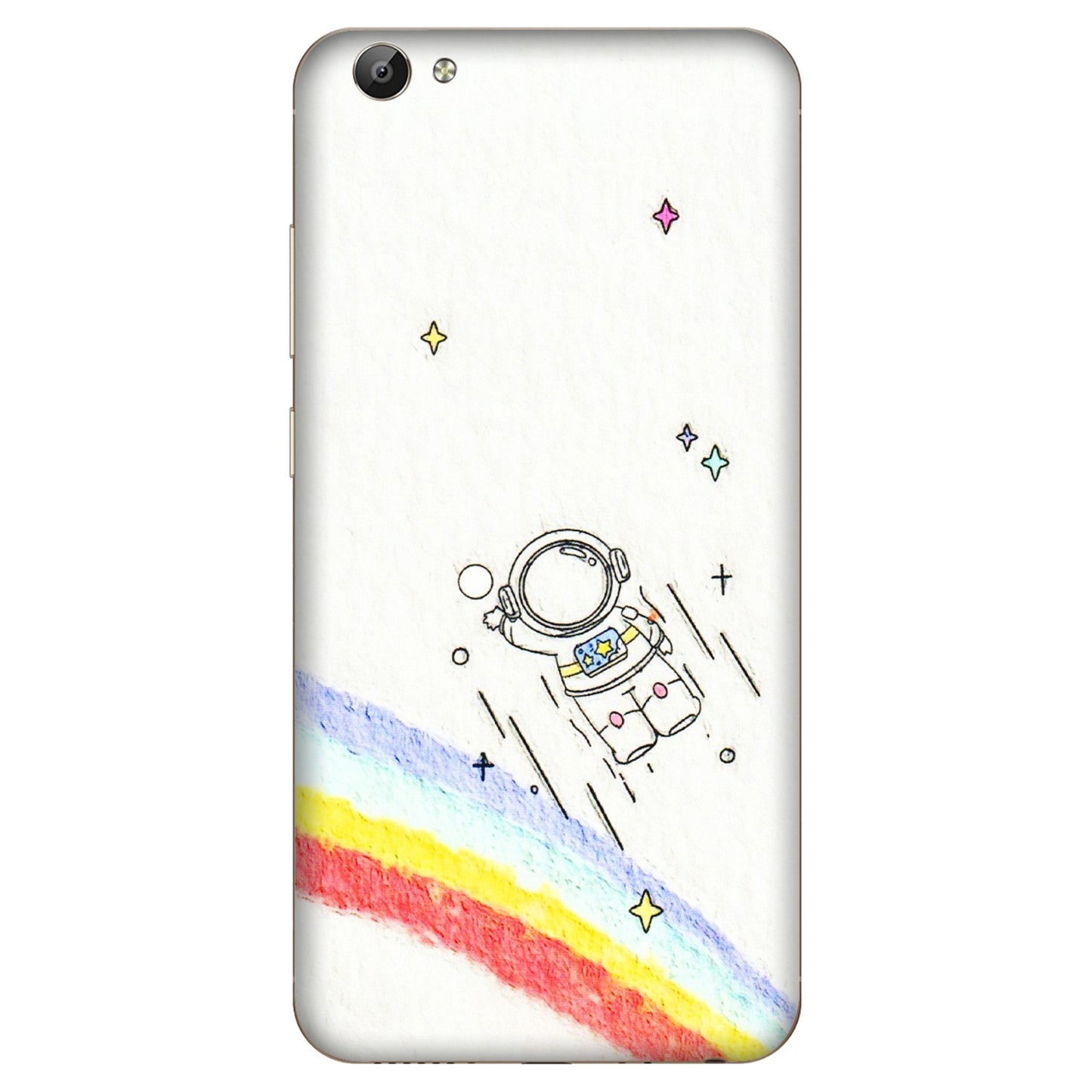 VIVO Y Series Phone Skins (All Models) - Milkyway Astronaut - 3D Embossed Finish (L-110) Vivo Y66