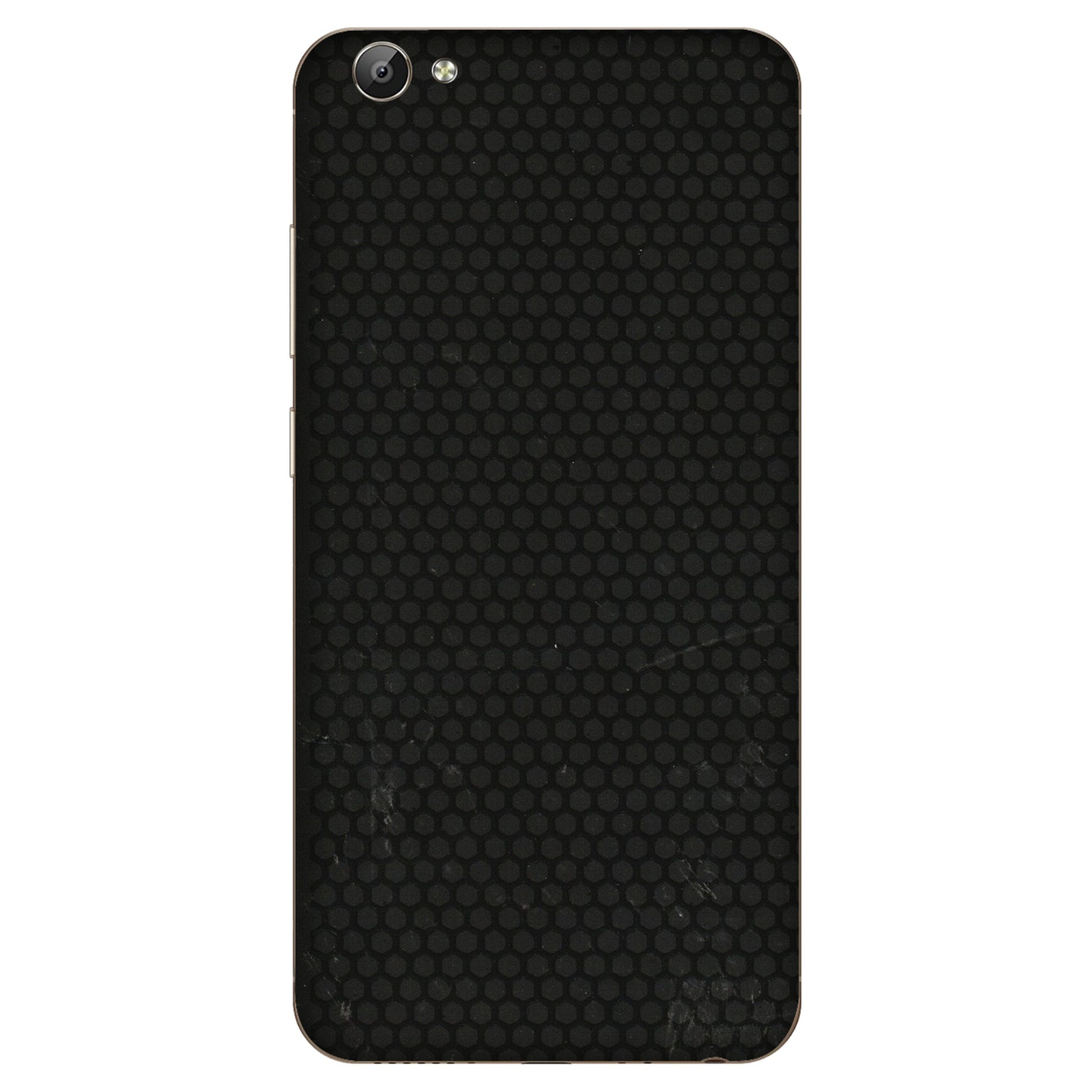 VIVO Y Series Phone Skins (All Models) - Black honeycomb - 3D Embossed Finish (L-114) Vivo Y66