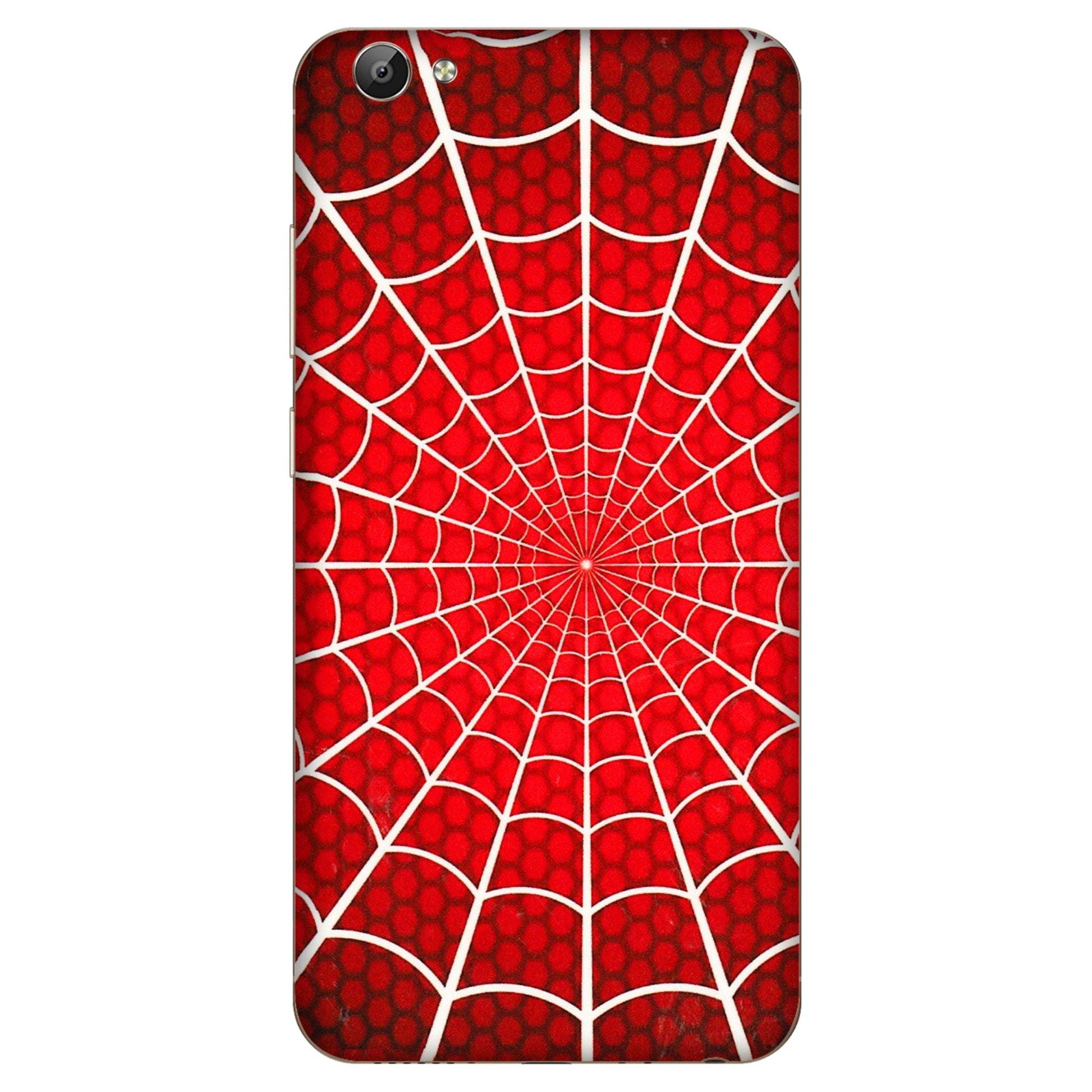 VIVO Y Series Phone Skins (All Models) - Classic Spidey Web - 3D Embossed Finish (L-115) Vivo Y66