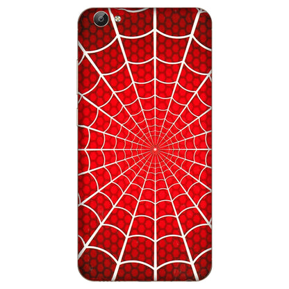 VIVO Y Series Phone Skins (All Models) - Classic Spidey Web - 3D Embossed Finish (L-115) Vivo Y66
