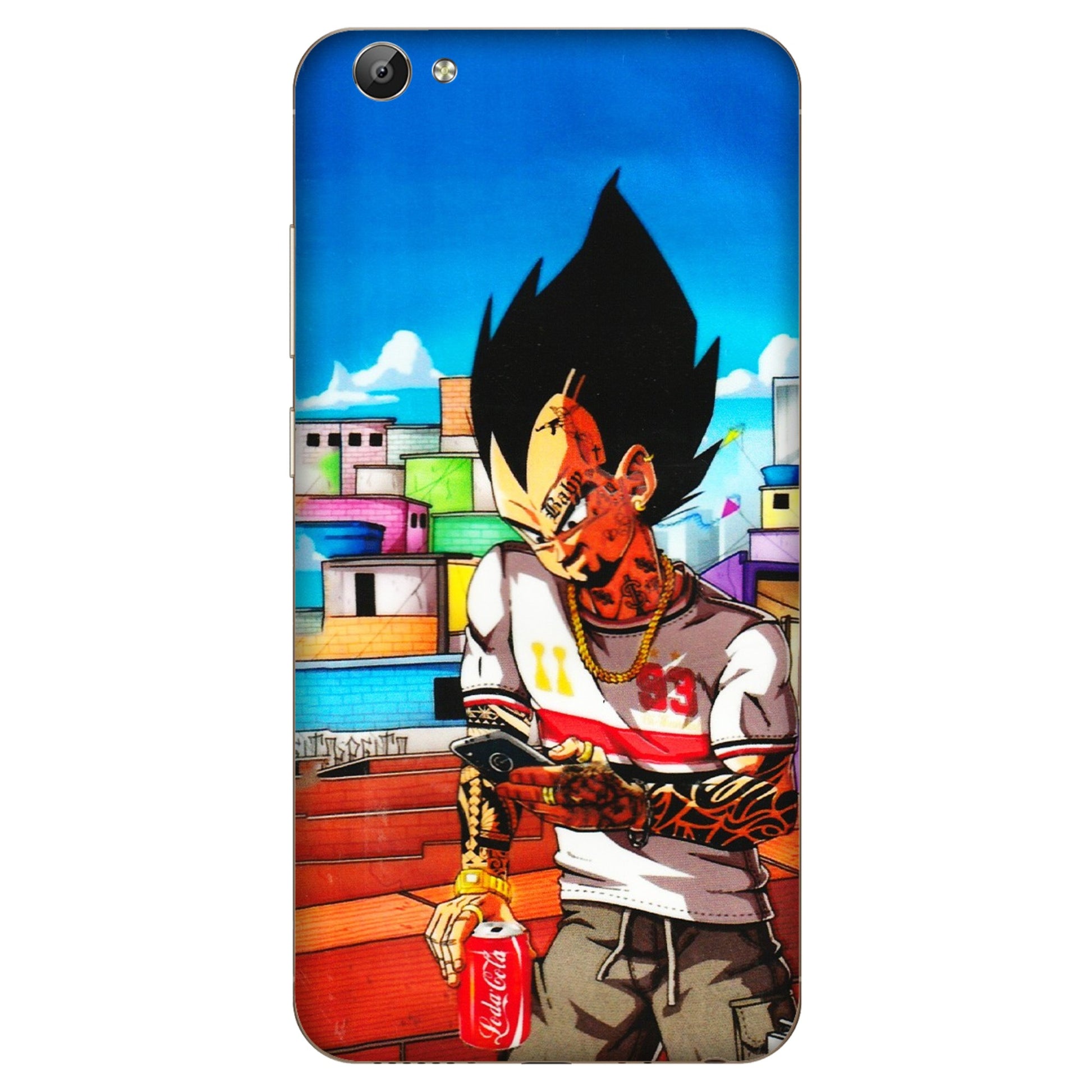 VIVO Y Series Phone Skins (All Models) - Vegeta - 3D Embossed Finish (L-136) Vivo Y66