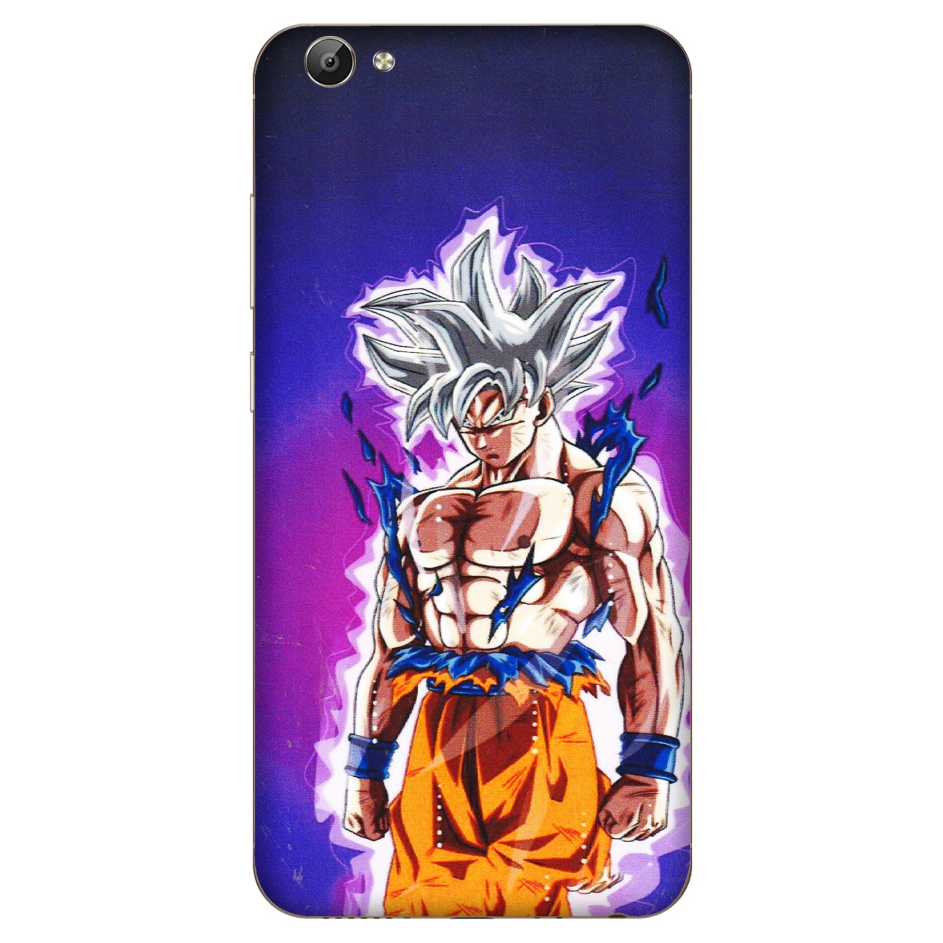 VIVO Y Series Phone Skins (All Models) - Goku Purple Anime - 3D Embossed Finish (L-147) Vivo Y66