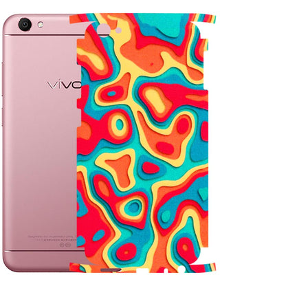 VIVO Y Series Phone Skins (All Models) - Abstract Swirl - 3D Embossed Finish (L-150) Vivo Y66