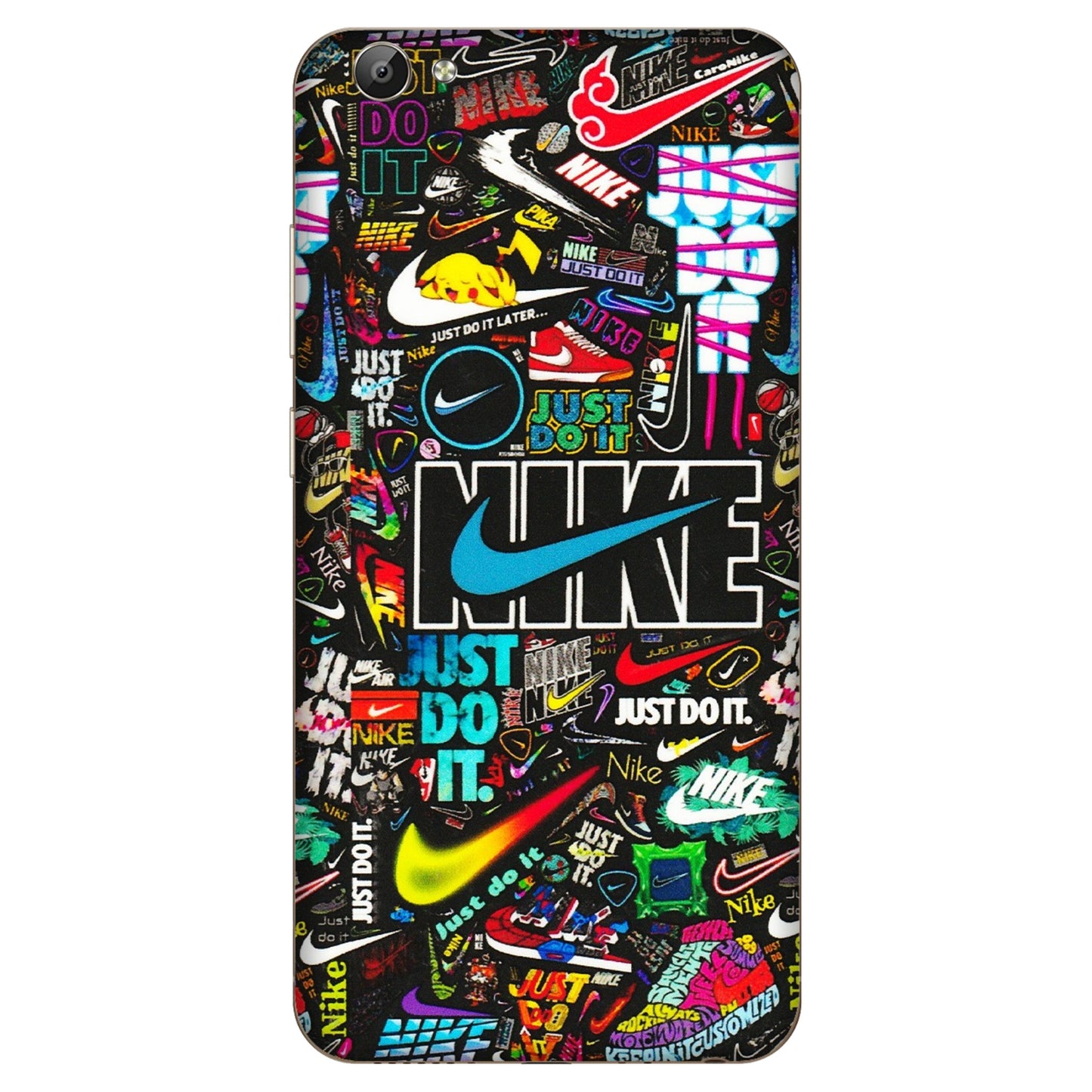 VIVO Y Series Phone Skins (All Models) - Just Do It Doodles - 3D Embossed Finish (L-166) Vivo Y66