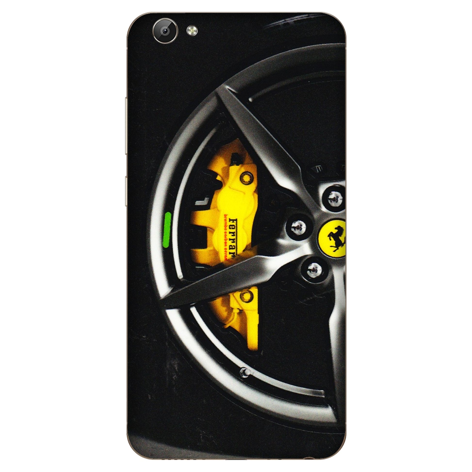 VIVO Y Series Phone Skins (All Models) - Ferrari Wheel Alloy - 3D Embossed Finish (L-173) Vivo Y66