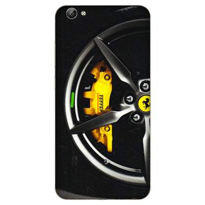 VIVO Y Series Phone Skins (All Models) - Ferrari Wheel Alloy - 3D Embossed Finish (L-173) Vivo Y66