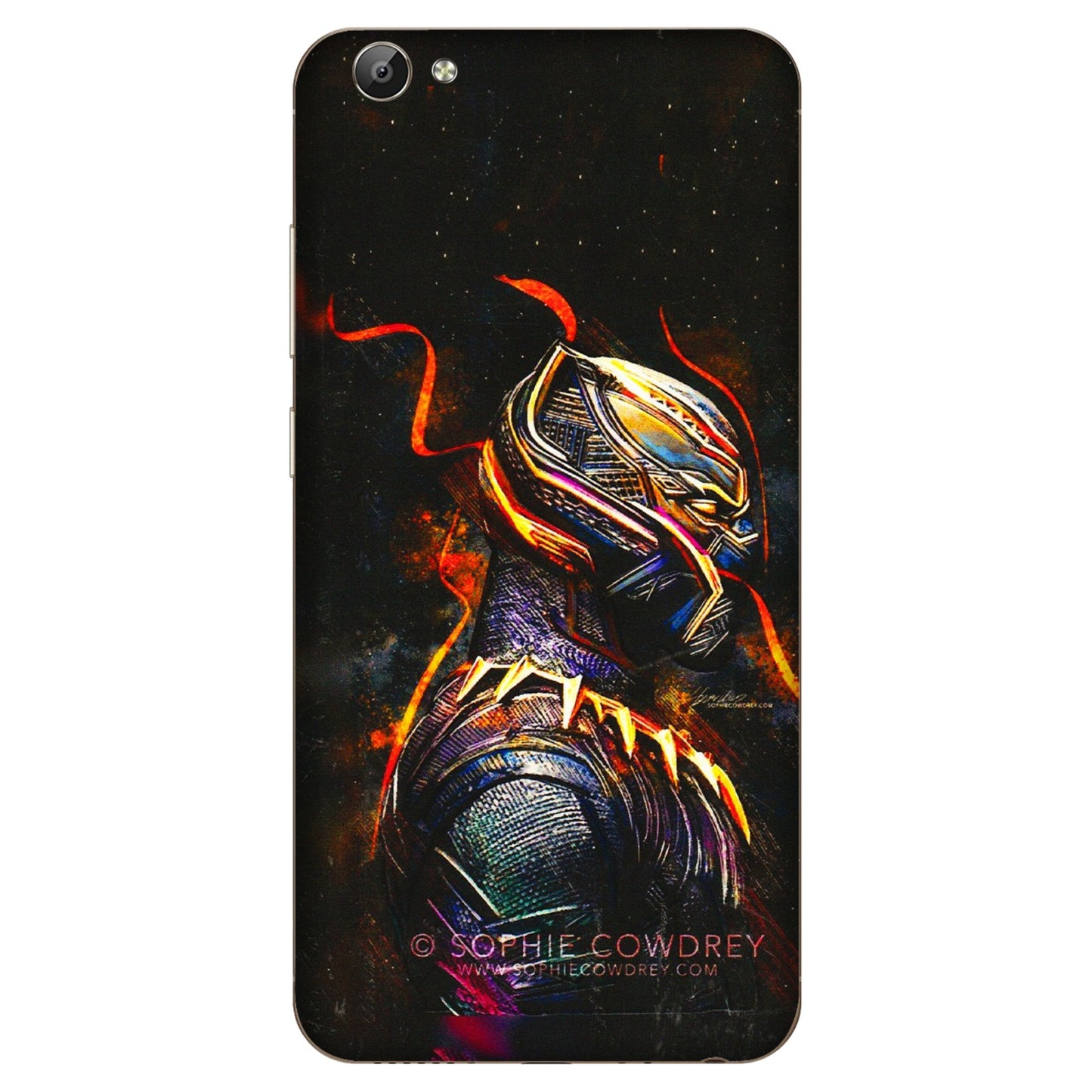 VIVO Y Series Phone Skins (All Models) - Black Panther - 3D Embossed Finish (L-190) Vivo Y66