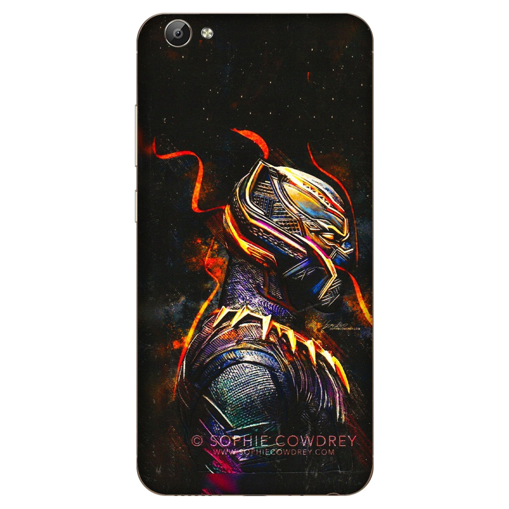 VIVO Y Series Phone Skins (All Models) - Black Panther - 3D Embossed Finish (L-190) Vivo Y66