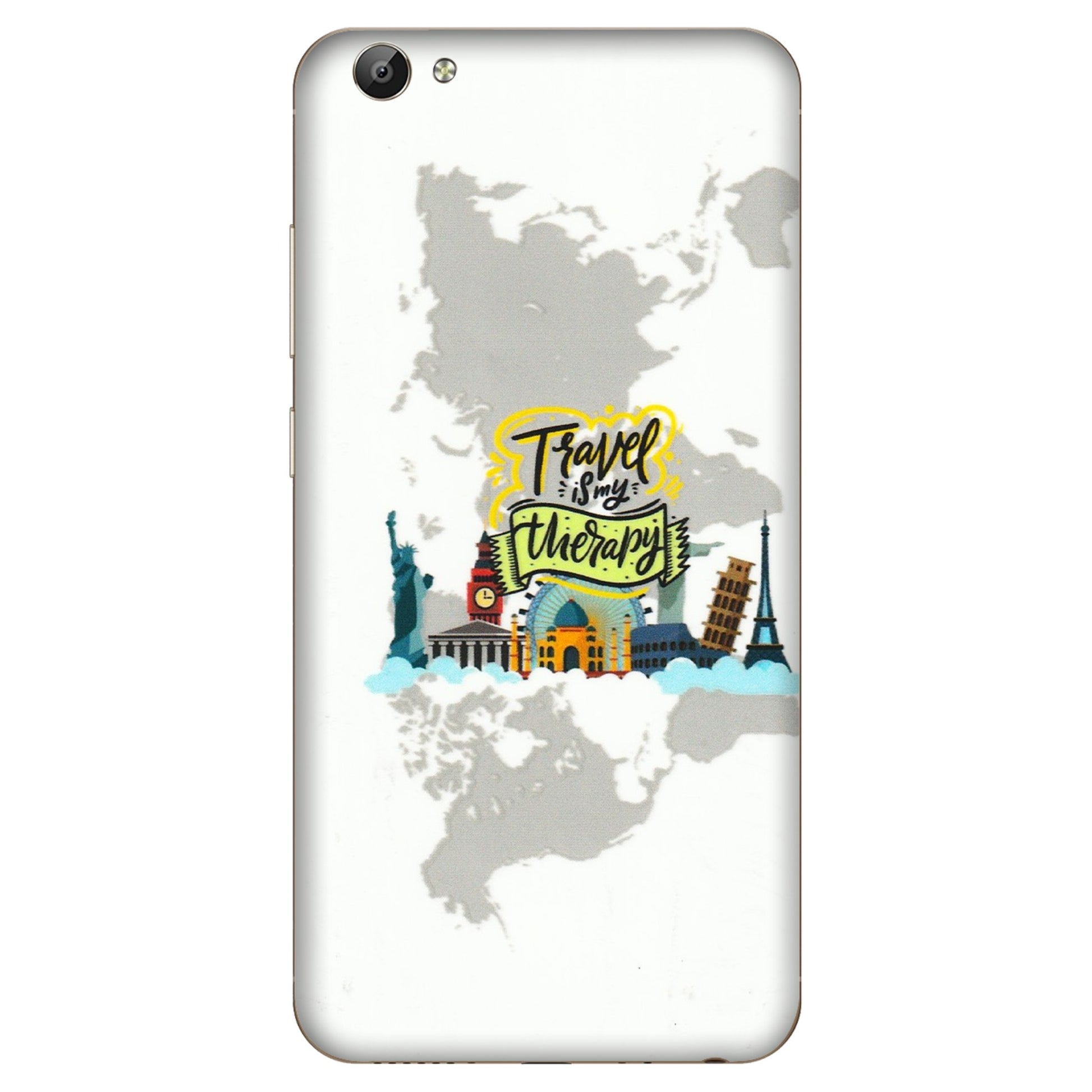 VIVO Y Series Phone Skins (All Models) - Travel Therapy - 3D Embossed Finish (L-199) Vivo Y66