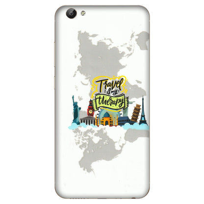 VIVO Y Series Phone Skins (All Models) - Travel Therapy - 3D Embossed Finish (L-199) Vivo Y66