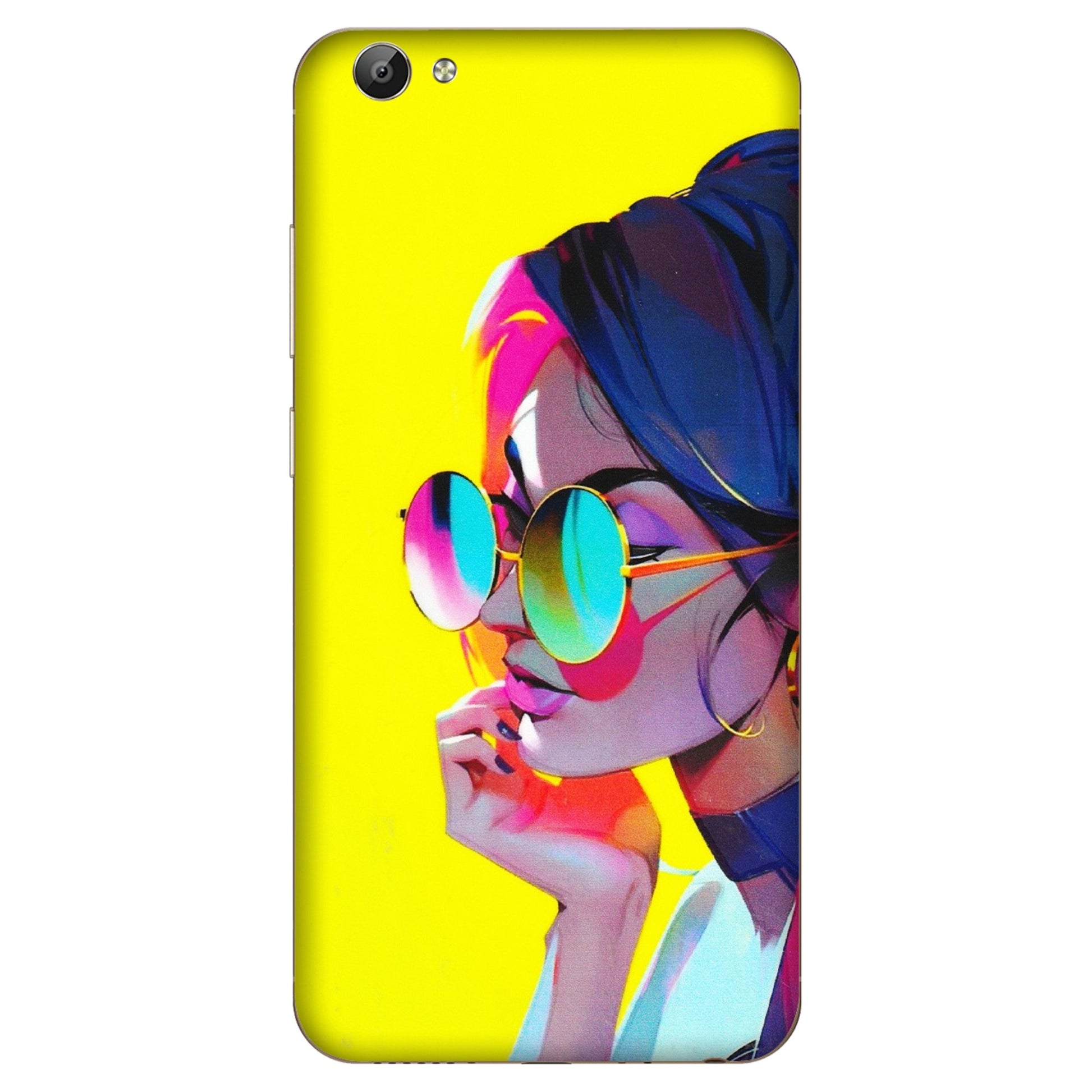VIVO Y Series Phone Skins (All Models) - Bold Stylish Girl - 3D Embossed Finish (L-222) Vivo Y66