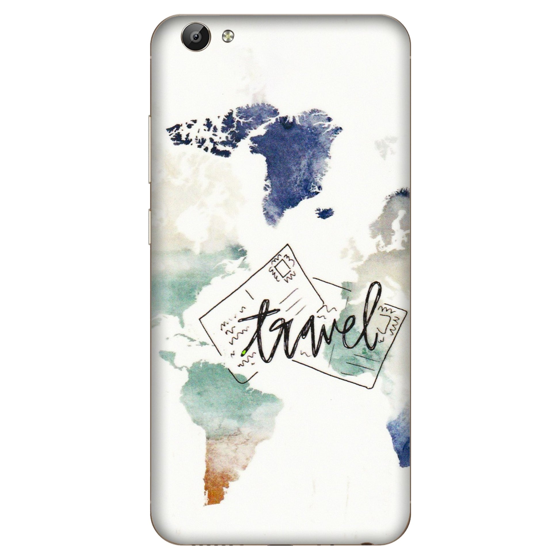 VIVO Y Series Phone Skins (All Models) - Travel The World - 3D Embossed Finish (L-232) Vivo Y66