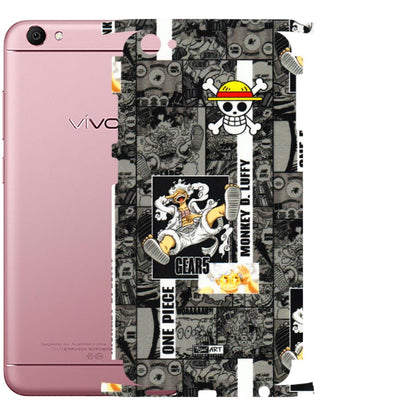 VIVO Y Series Phone Skins (All Models) - Cuffy Anime MonkeyCamic - 3D Embossed Finish (L-242) Vivo Y66