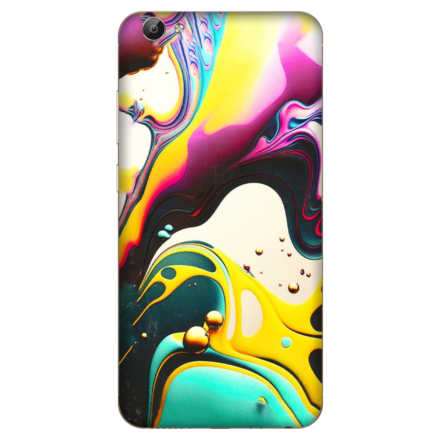 VIVO Y Series Phone Skins (All Models) - Multicolor Abstract pattern - 3D Embossed Finish (L-254) Vivo Y66