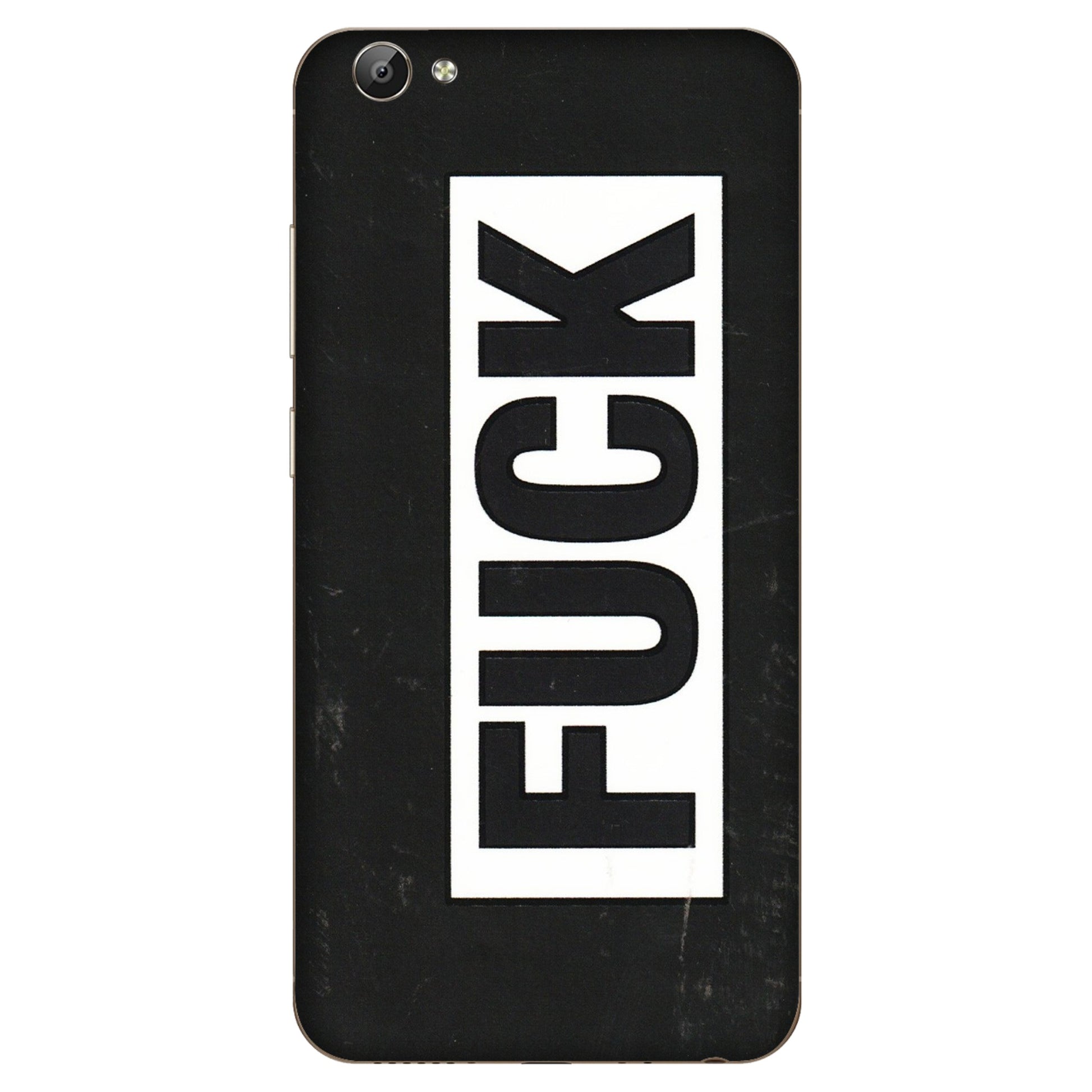 VIVO Y Series Phone Skins (All Models) - The F Word - 3D Embossed Finish (L-255) Vivo Y66