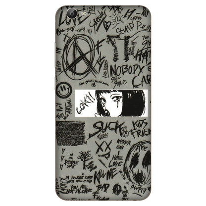 VIVO Y Series Phone Skins (All Models) - Never Have Love Anime - 3D Embossed Finish (L-260) Vivo Y66