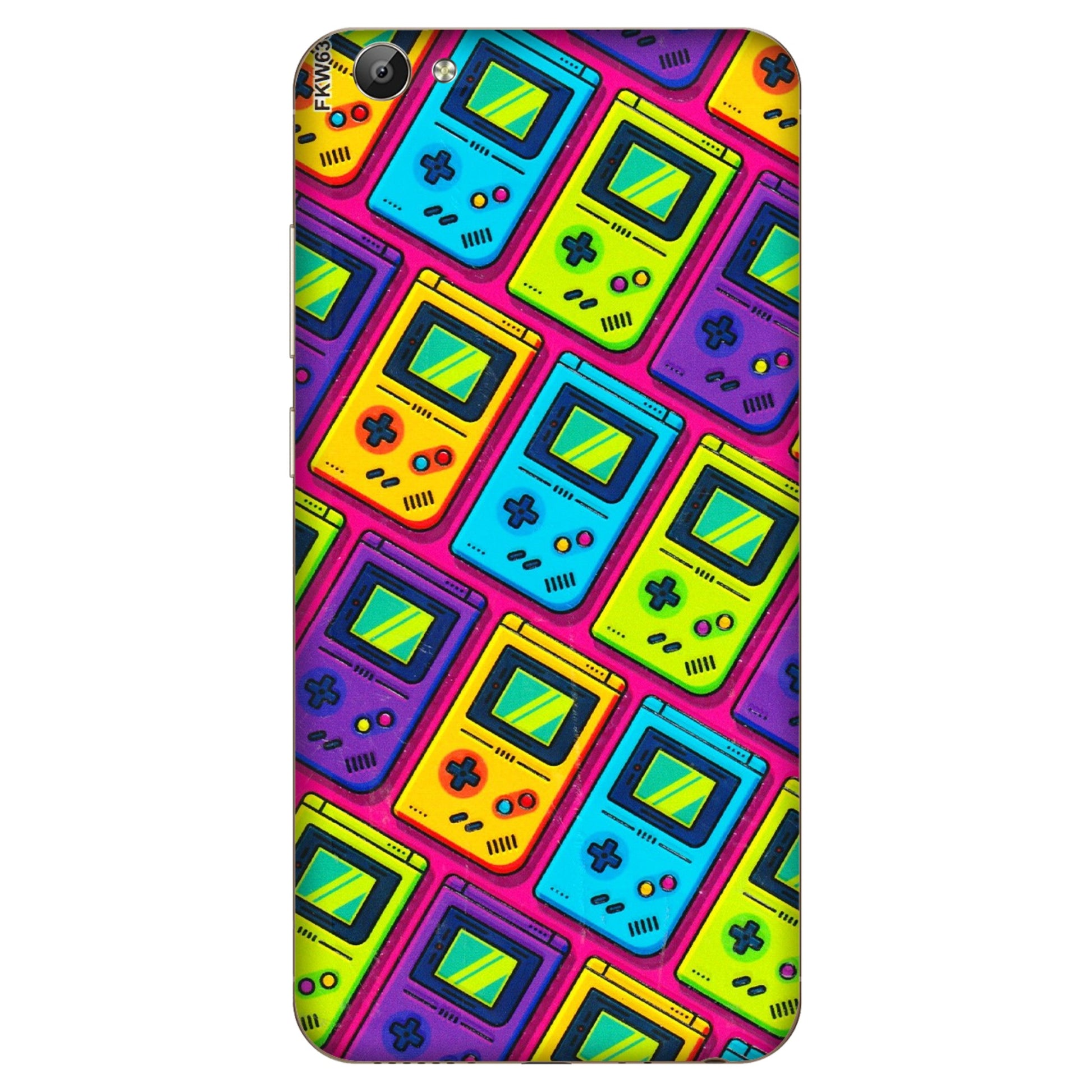 VIVO Y Series Phone Skins (All Models) - Gameboy Colourful - 3D Embossed Finish (L-266) Vivo Y66