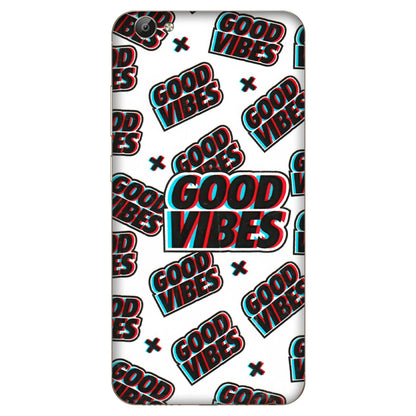 VIVO Y Series Phone Skins (All Models) - Good Vibes - 3D Embossed Finish (L-282) Vivo Y66