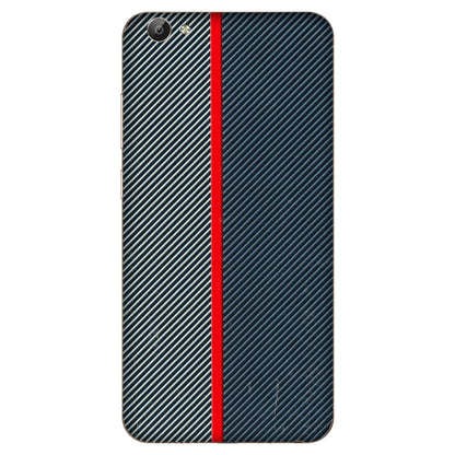 VIVO Y Series Phone Skins (All Models) - Blue Sober Lines - 3D Embossed Finish (L-305) Vivo Y66