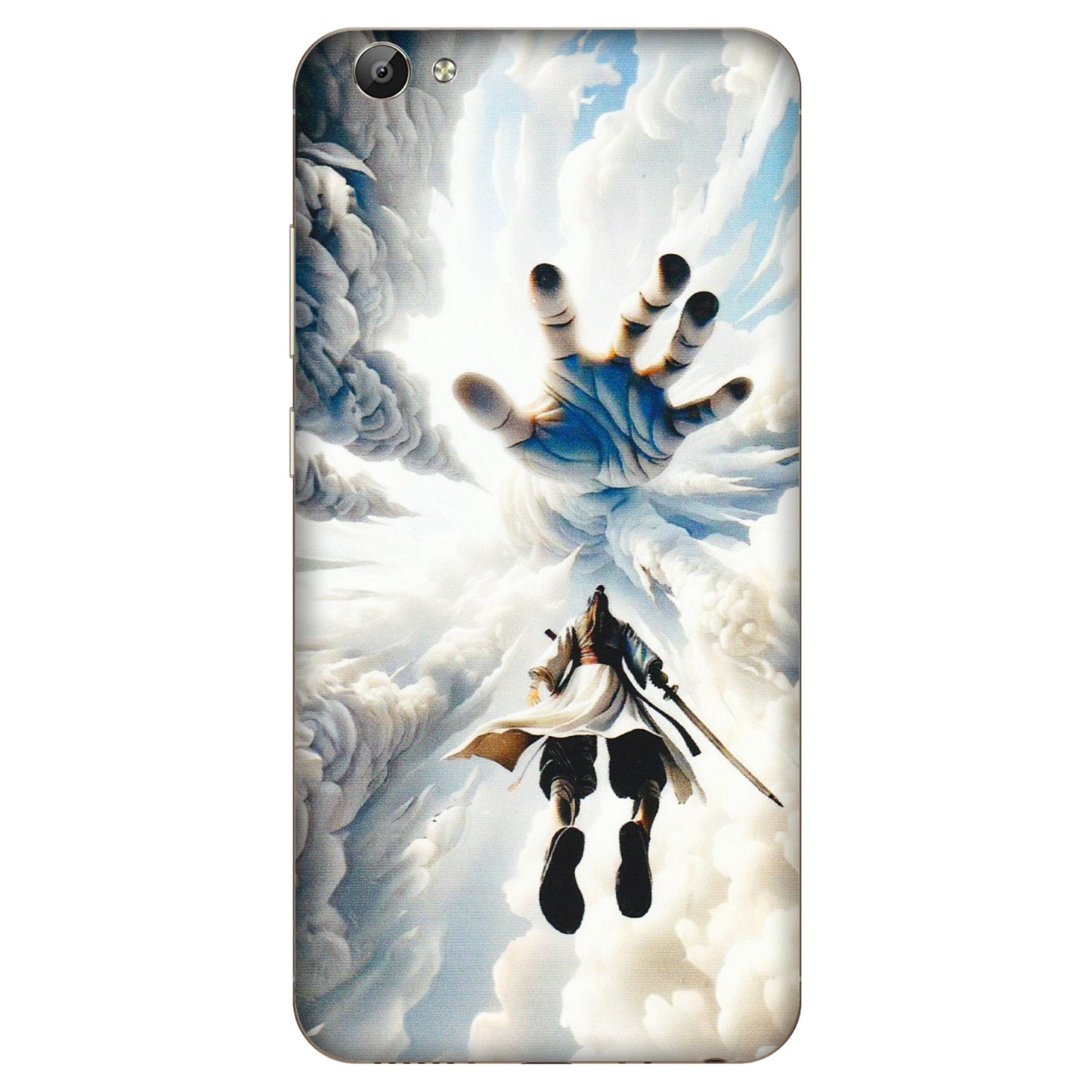 VIVO Y Series Phone Skins (All Models) - Big Hand With Monkey King - 3D Embossed Finish (L-323) Vivo Y66