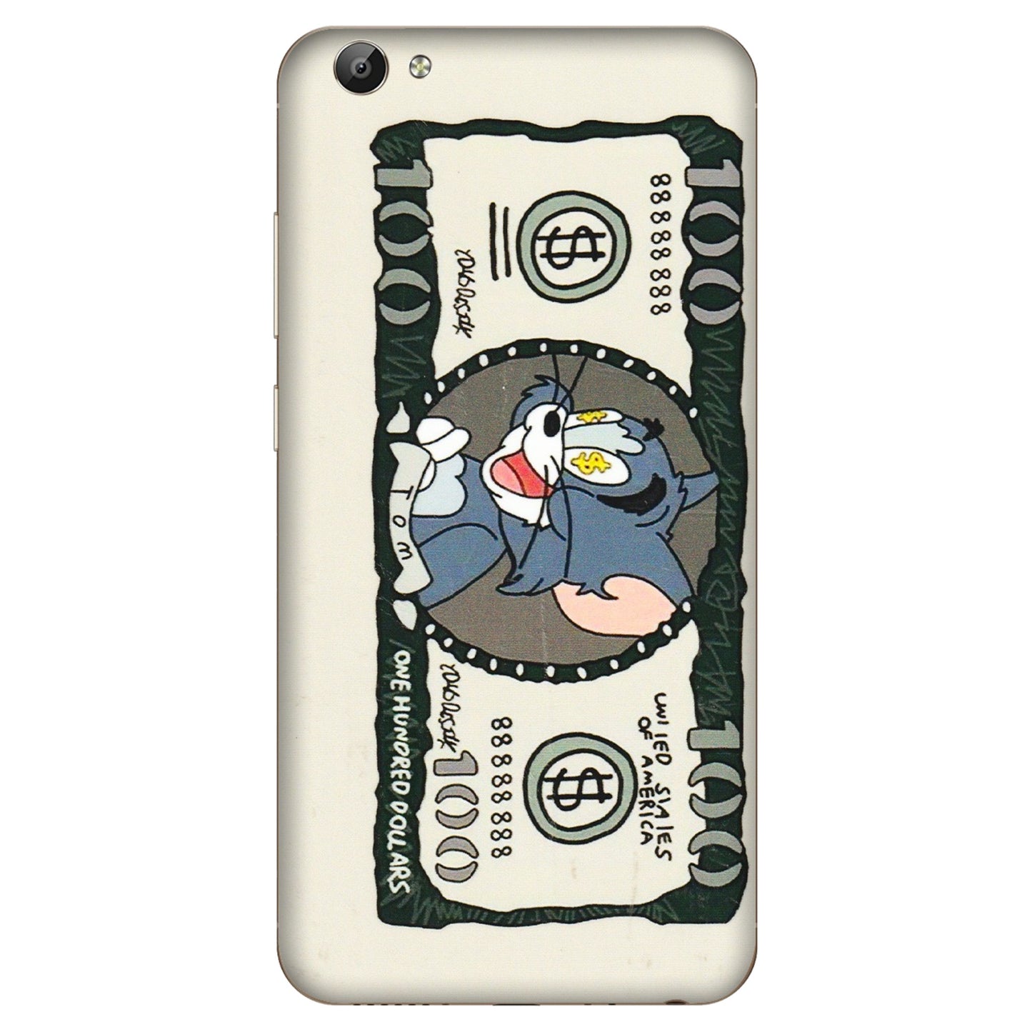 VIVO Y Series Phone Skins (All Models) - Tom Hundred Dollar - 3D Embossed Finish (L-324) Vivo Y66