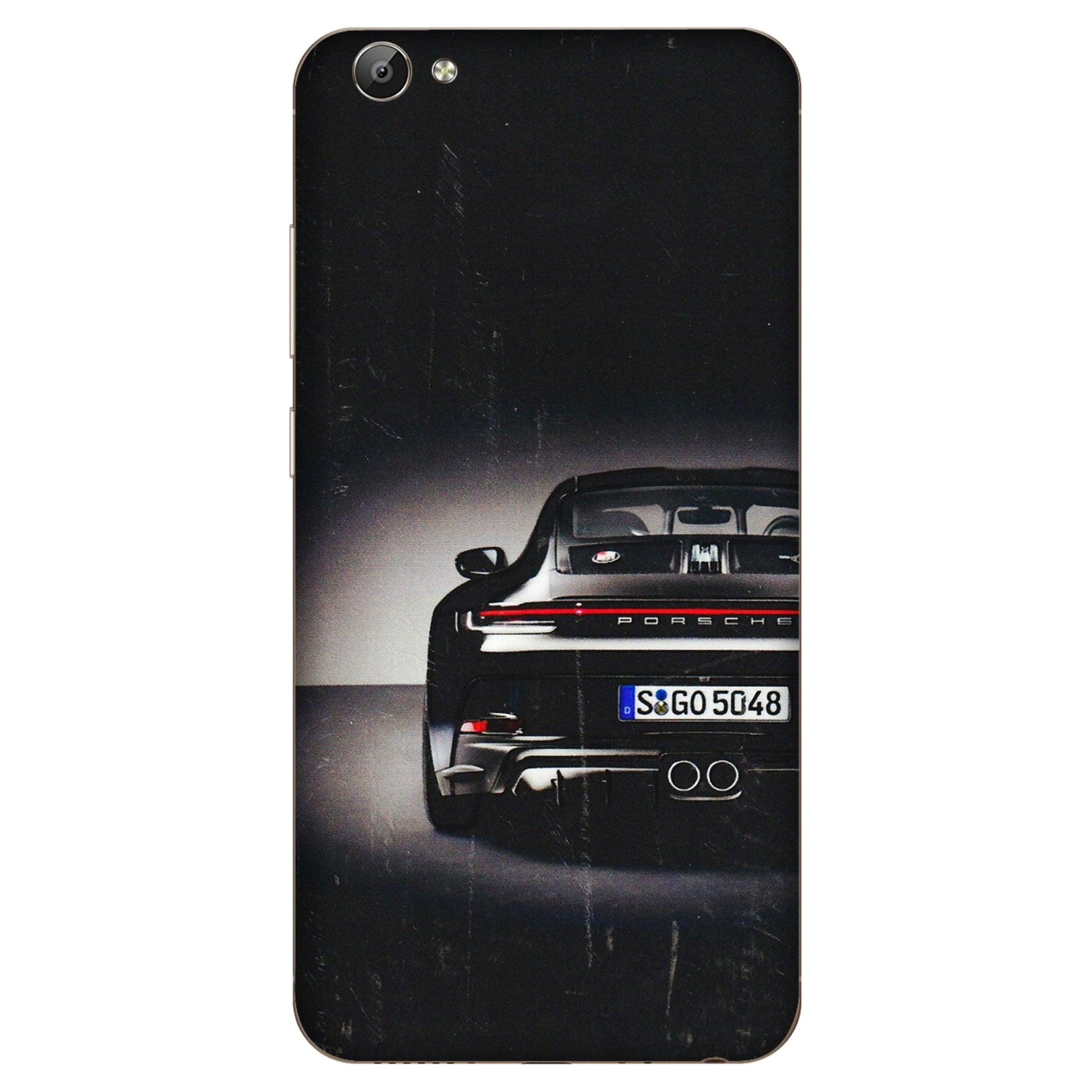 VIVO Y Series Phone Skins (All Models) - New Black Porsche GT3 - 3D Embossed Finish (L-327) Vivo Y66