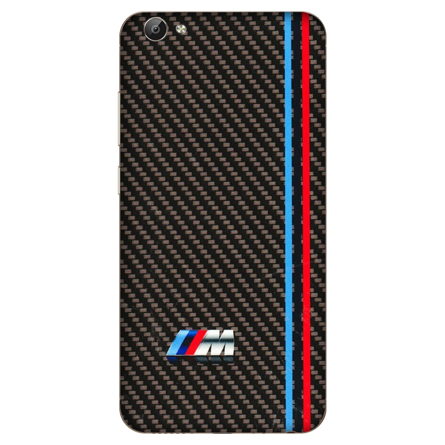 VIVO Y Series Phone Skins (All Models) - BM Carbon Fiber Feels - 3D Embossed Finish (L-38) Vivo Y66